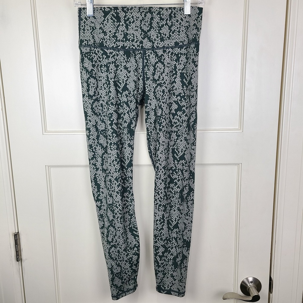 REVOLVE Varley Century 2.0 Legging 25" Snake Print Green Size: M
